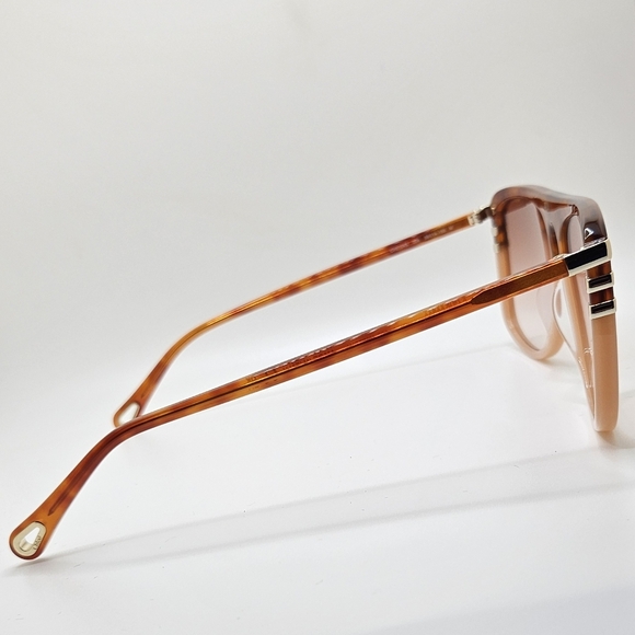 Chloe Havana Sunglasses CH0104S 006 / 58 14 150 Tortoise Orange Pink Gradient - Picture 5 of 17